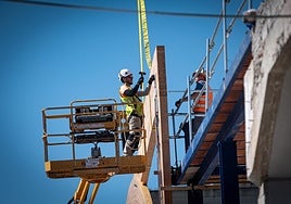 Obras de remodelación de la piscina de Fuentenueva