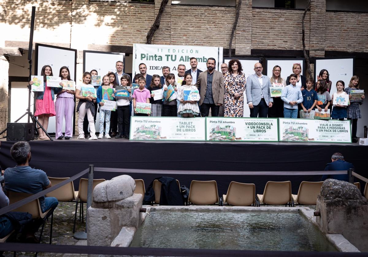 Las imágenes de los ganadores del concurso escolar 'Pinta tu Alhambra' | Ideal