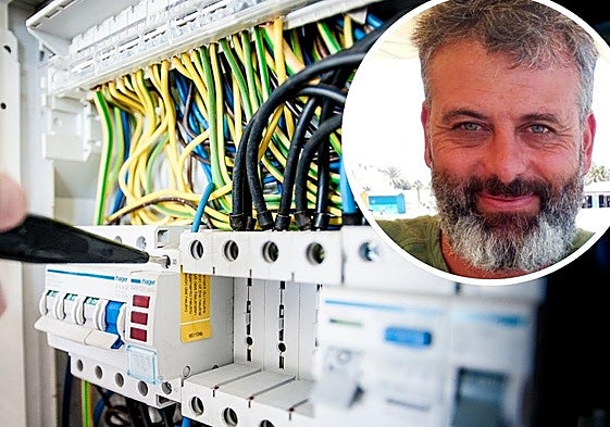 Manuel Contreras, presidente de la Asociación de Instaladores Eléctricos y de Telecomunicaciones de Granada.