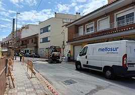Calle Blas de Otero, en la que ha tenido lugar la avería.