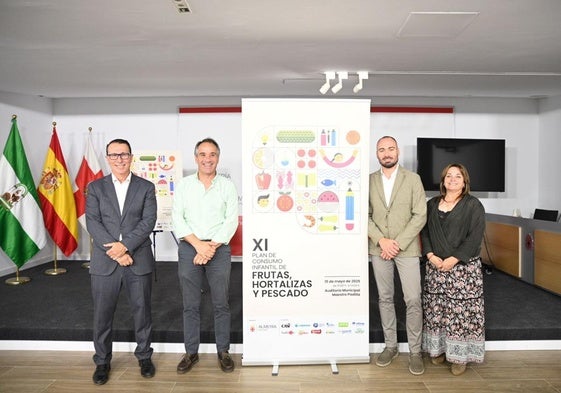 Momento de la presentación del XI Plan de Consumo Infanitl de Frutas, Hortalizas y Pescado.