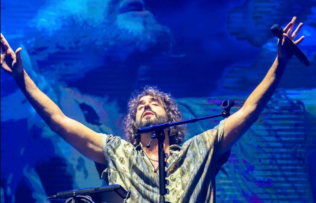 Mikel Izal en un concierto anterior.