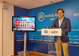 Agustín González, en rueda de prensa.