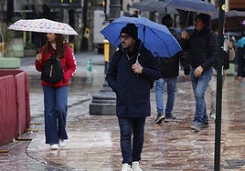 Lluvia en Andalucía.