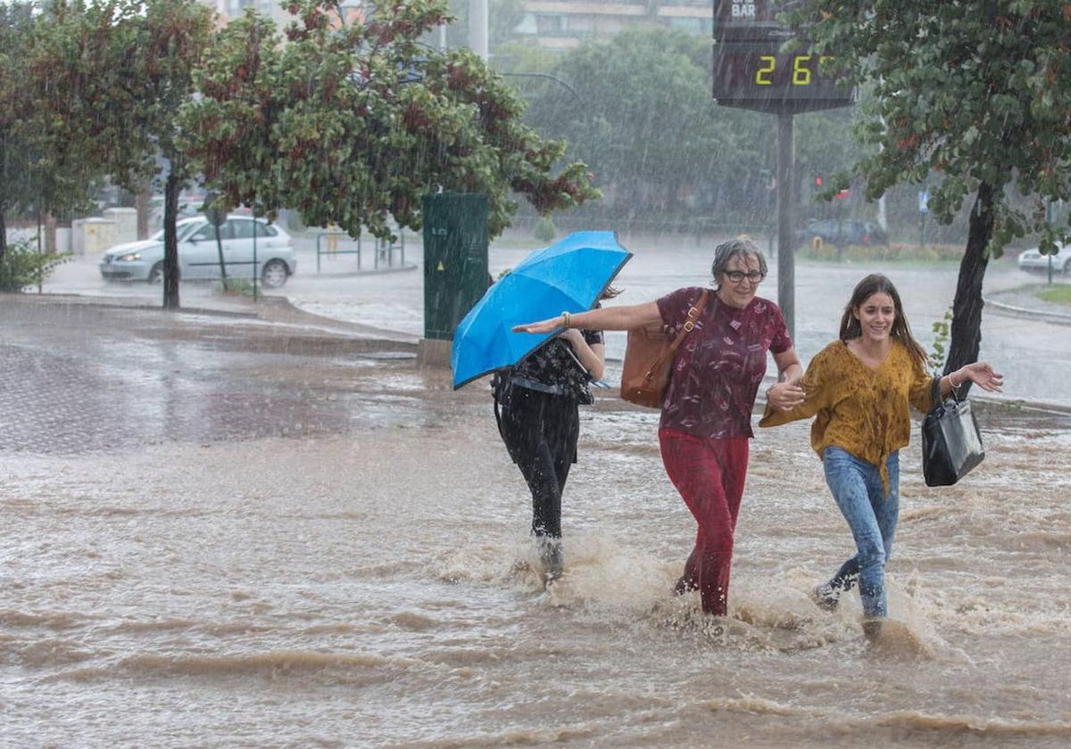 Alerta por la llegada de una DANA con aguaceros: sus efectos en Andalucía