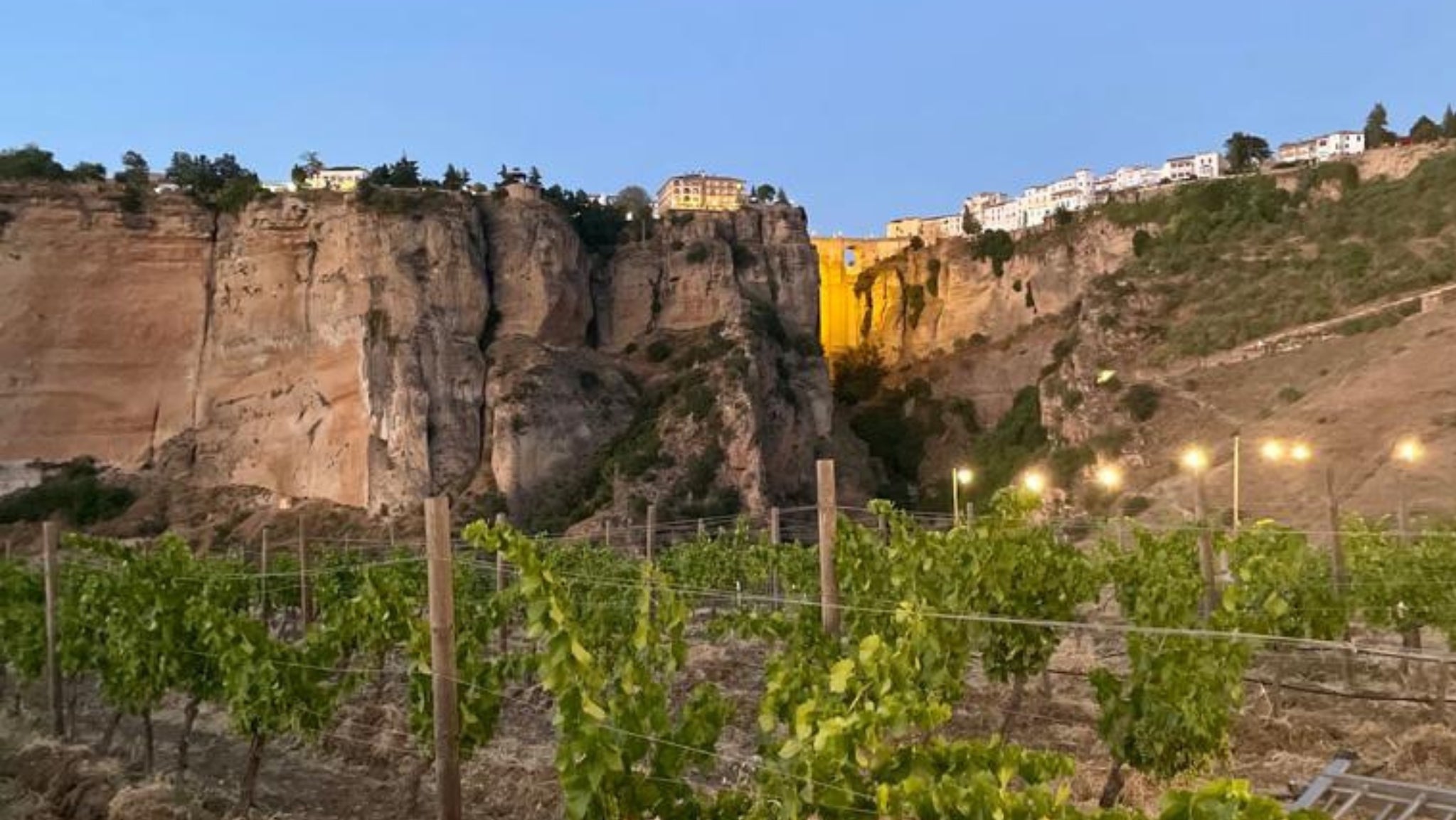 Música, vino y naturaleza en el corazón del tajo de ronda | ideal