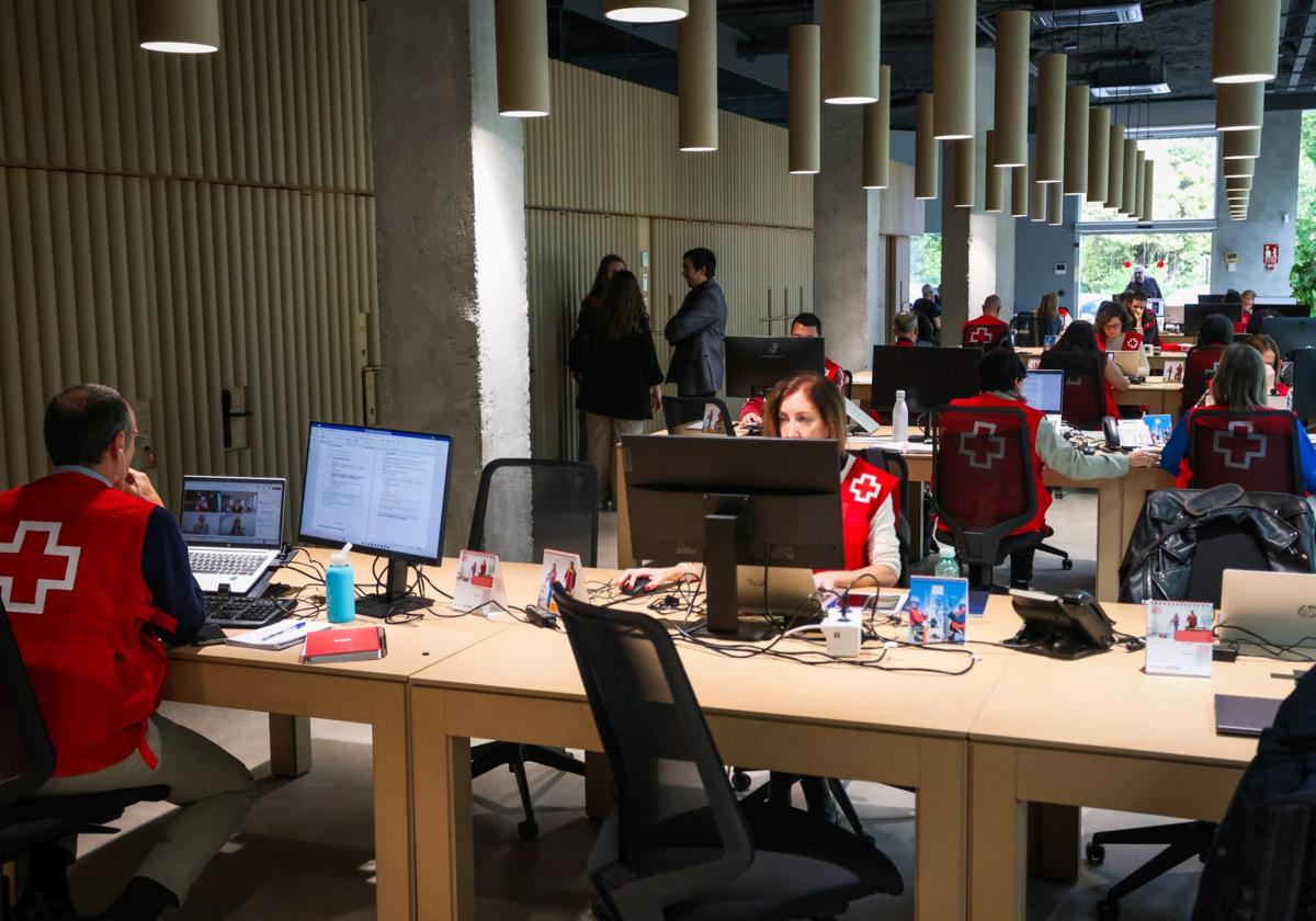 Cruz roja: una labor social  de atención a ochenta personas al día de media durante el 2024 | ideal