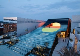 Pabellón de España en la Exposición Universal de Osaka.