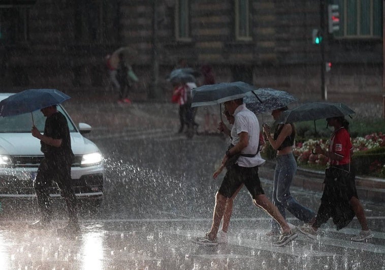 Llegan las lluvias y la bajada de temperaturas a Andalucía
