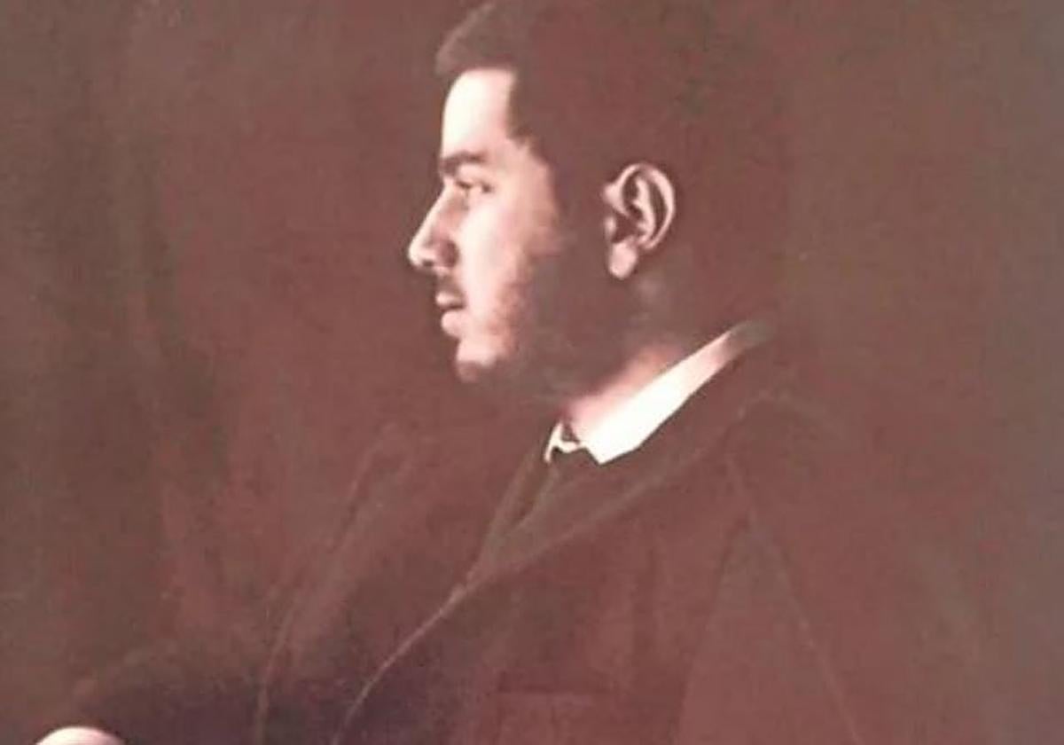 Retrato de Fortuny de joven.