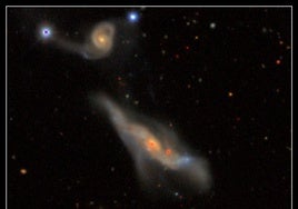 Las galaxias que tienen 'vecinas' forman más estrellas que las que se encuentran aisladas