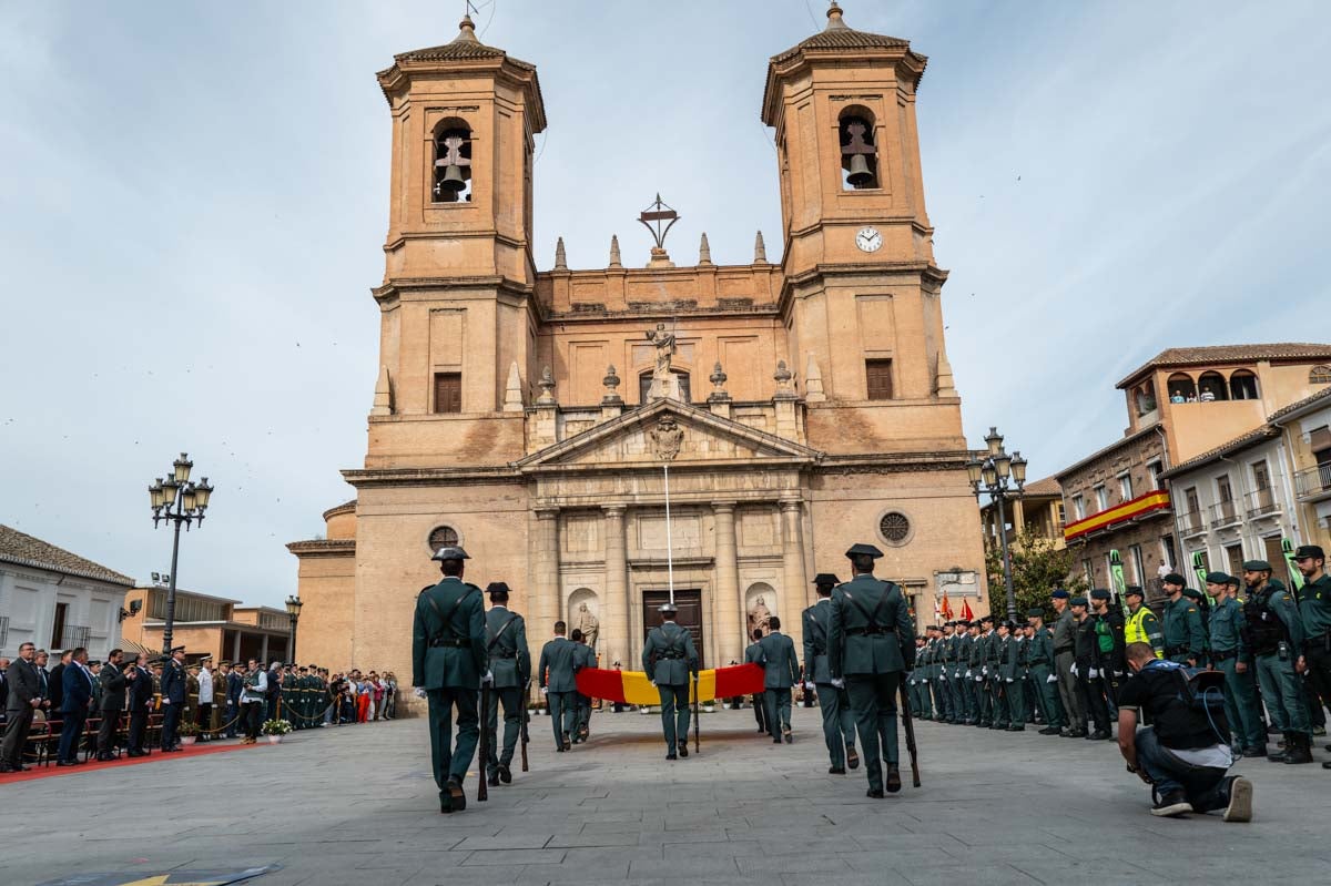 Así ha sido la celebración del 181º aniversario de la Guardia Civil en Santa Fe