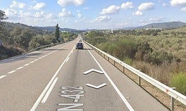 Muere atropellado un trabajador de pinturas de carreteras de 52 años en la N-432.