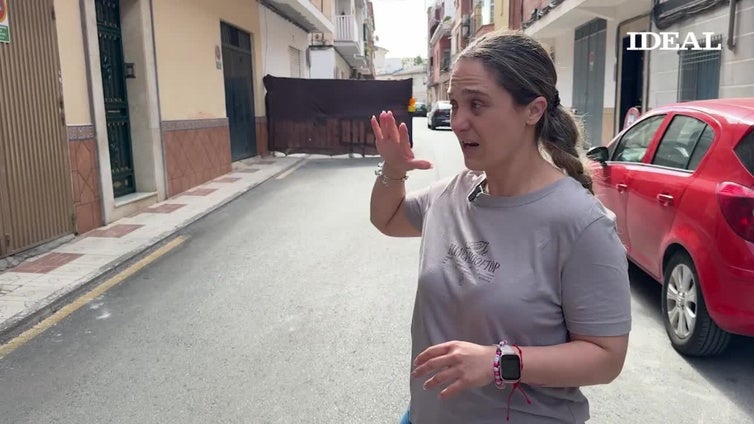 Una vecina de Maracena se salvó por poco de morir aplastada