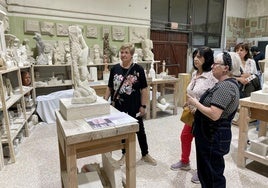 Visitas libres a la escuela de arte José Nogué en la edición de 2024.