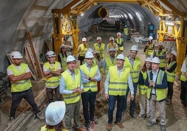 Las obras del AVE en Almería alcanzan ya el 85% de ejecución