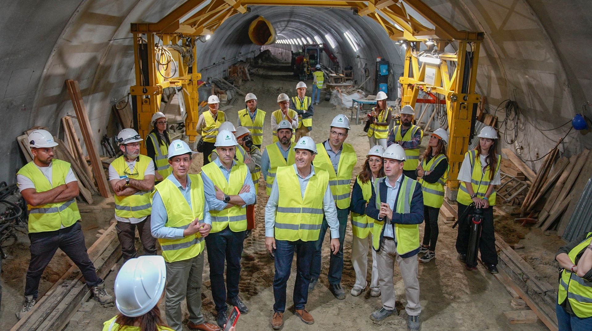 Las obras del AVE en Almería alcanzan ya el 85% de ejecución