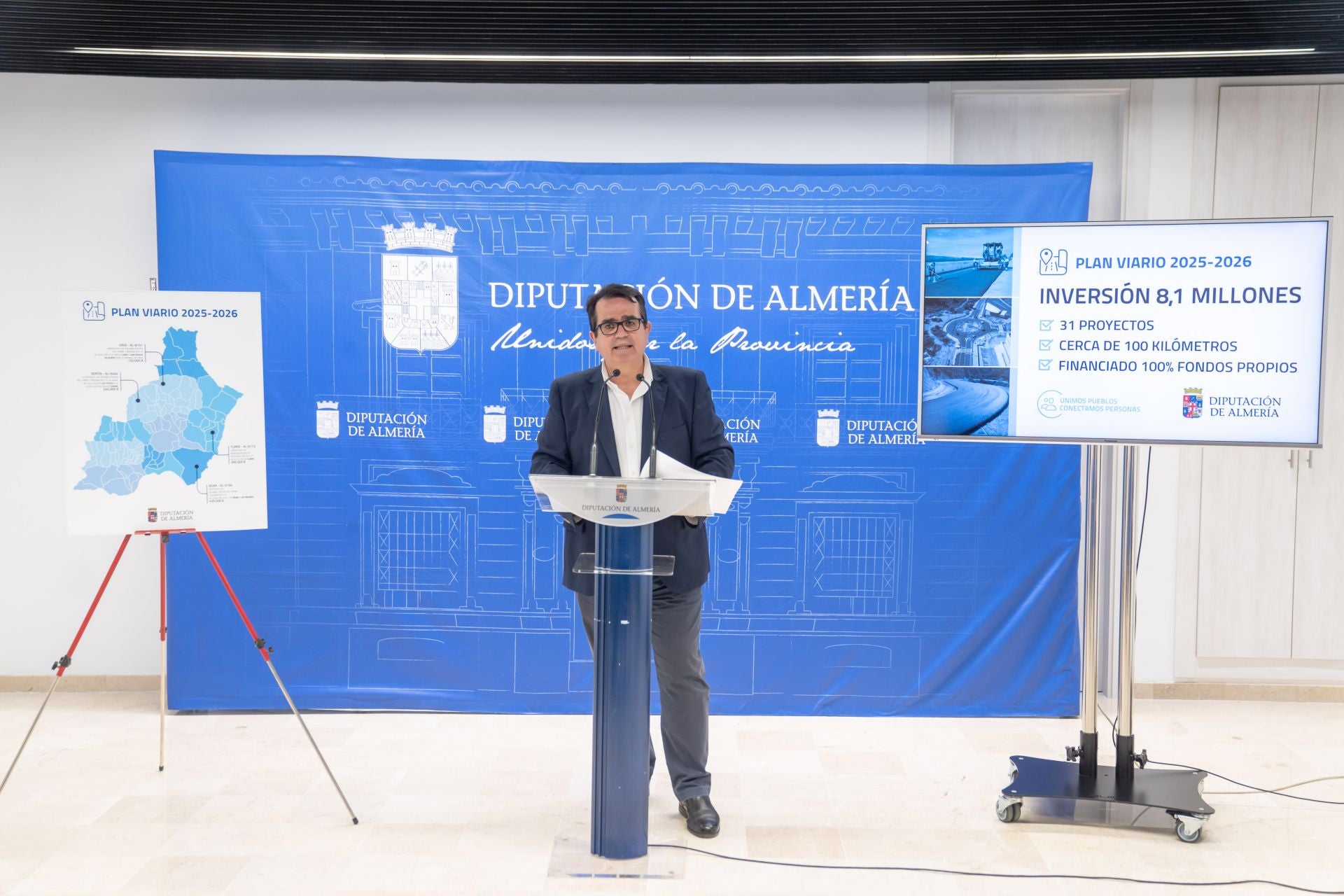 Ocho millones de euros en carreteras en dos años para «conectar a más municipios que nunca»