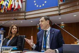 El presidente de la Junta de Andalucía, Juanmal Moreno Bonilla.