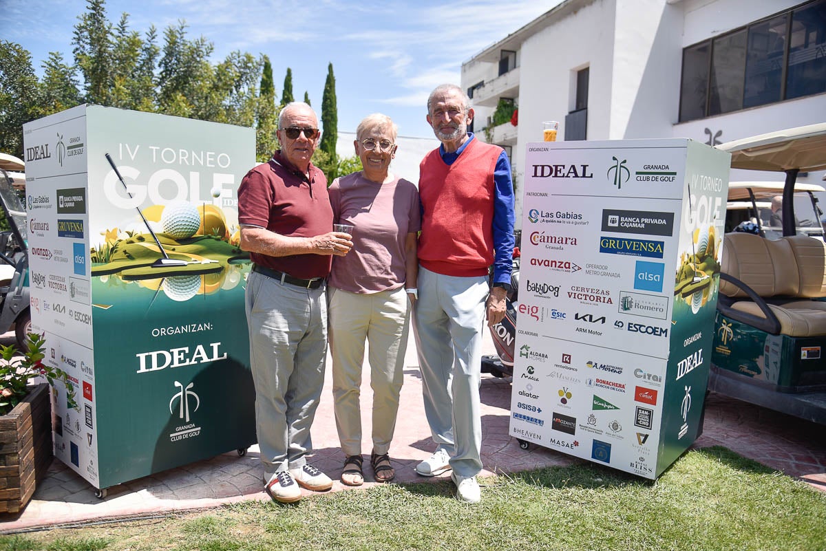 Ambiente y premiados del IV Torneo de Golf IDEAL