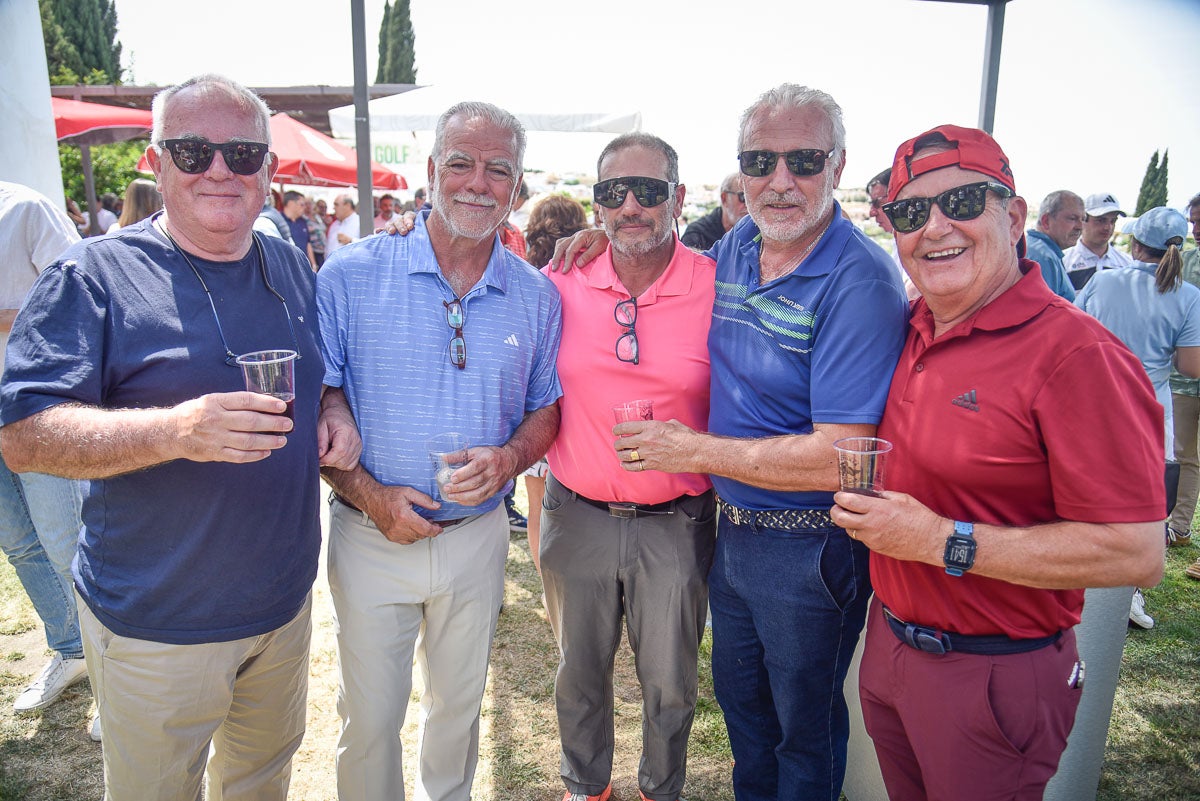 Ambiente y premiados del IV Torneo de Golf IDEAL