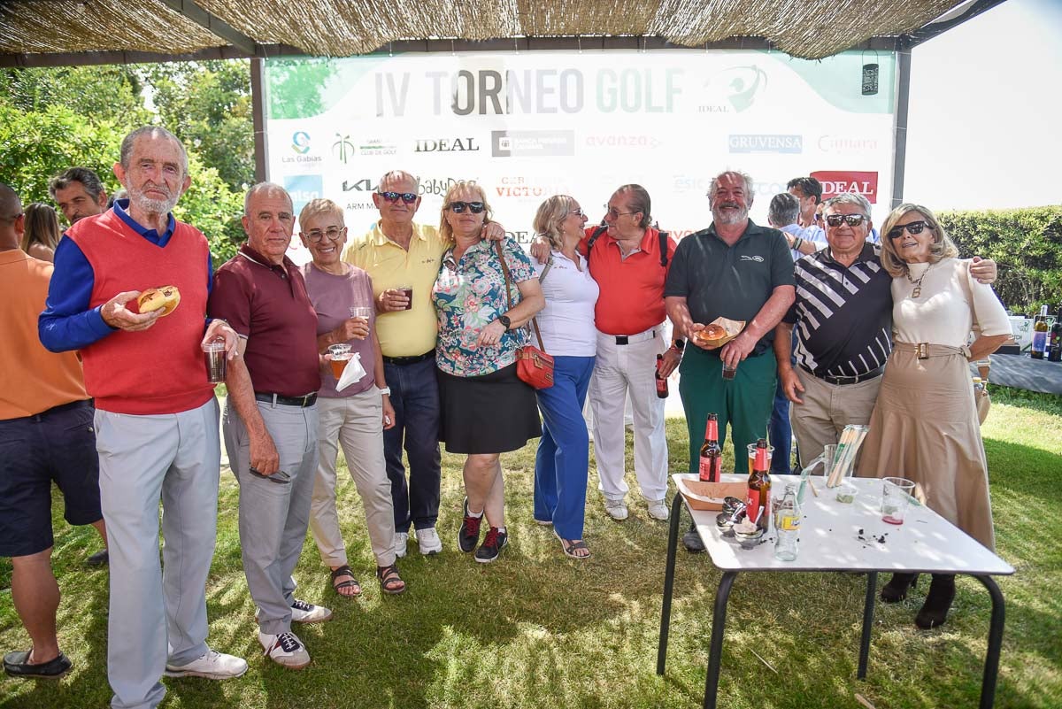 Ambiente y premiados del IV Torneo de Golf IDEAL