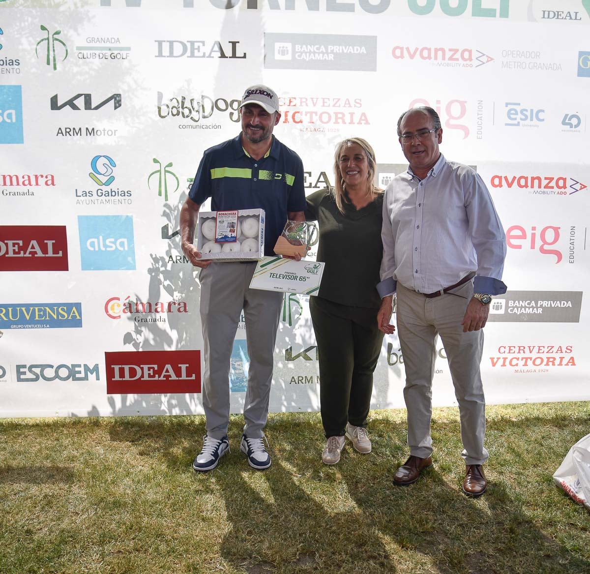Ambiente y premiados del IV Torneo de Golf IDEAL