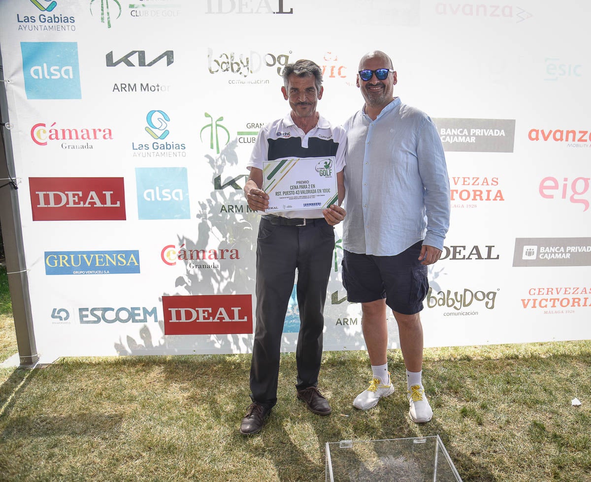 Ambiente y premiados del IV Torneo de Golf IDEAL