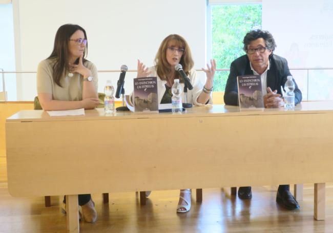 Victoria Eugenia Muñoz, en la sala Zaida.v