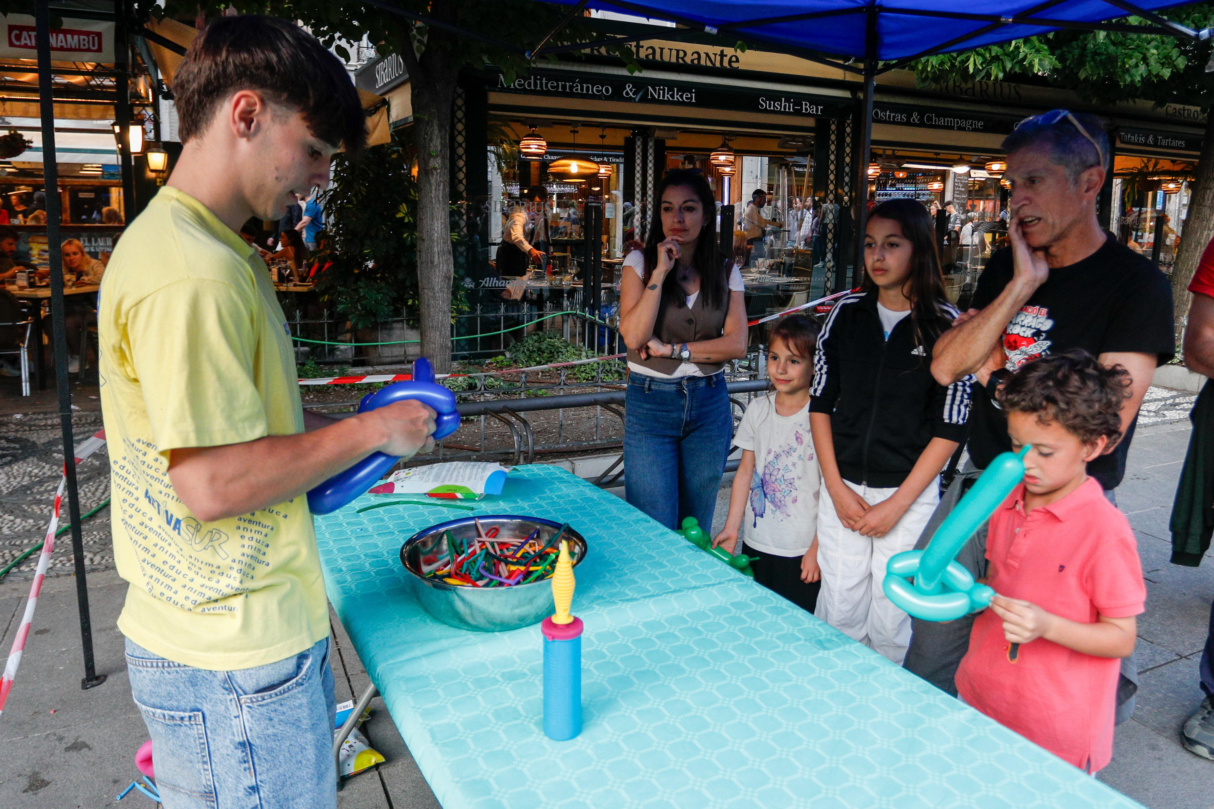 Las imágenes de la Noche en Blanco de Granada