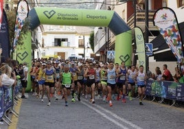 Salida multitudinaria en Órgiva.