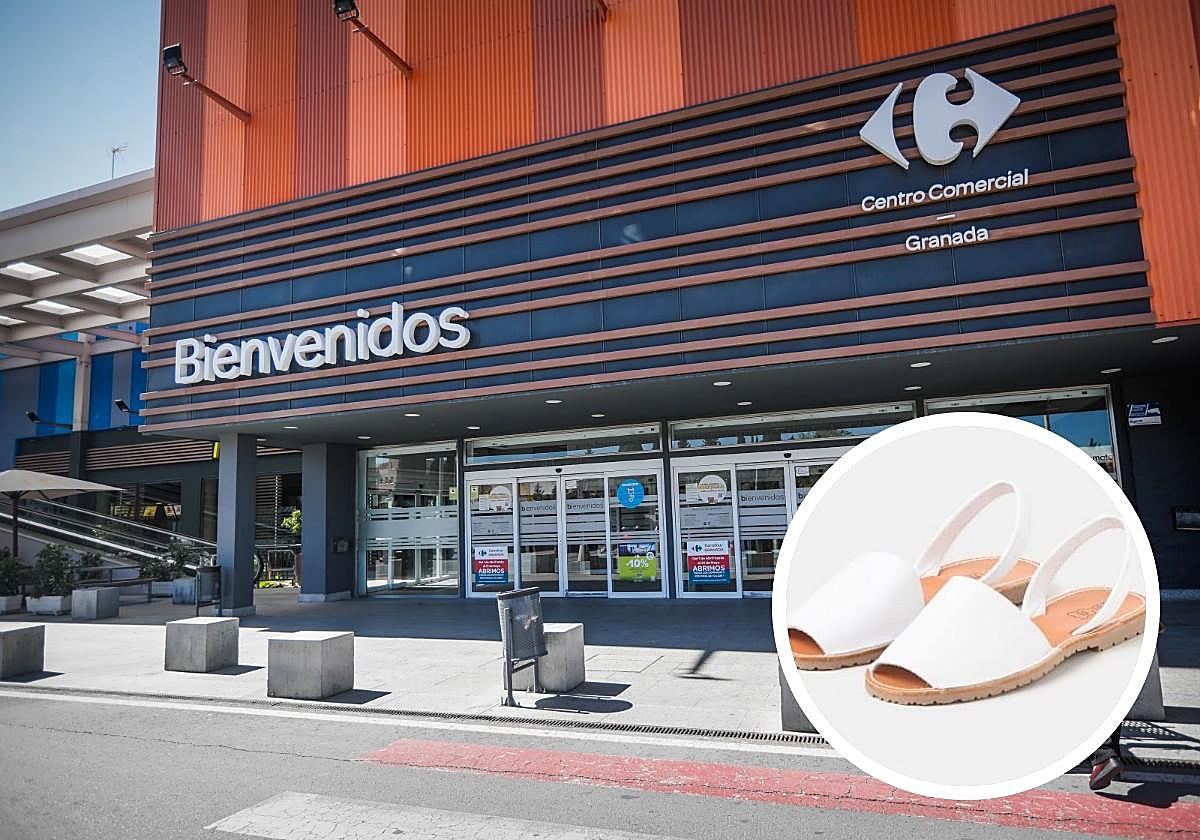 Las sandalias de Carrefour que se han vuelto virales.
