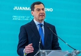 Moreno lamenta la «polarización de todo» en España y apela a la «moderación y serenidad» de Andalucía