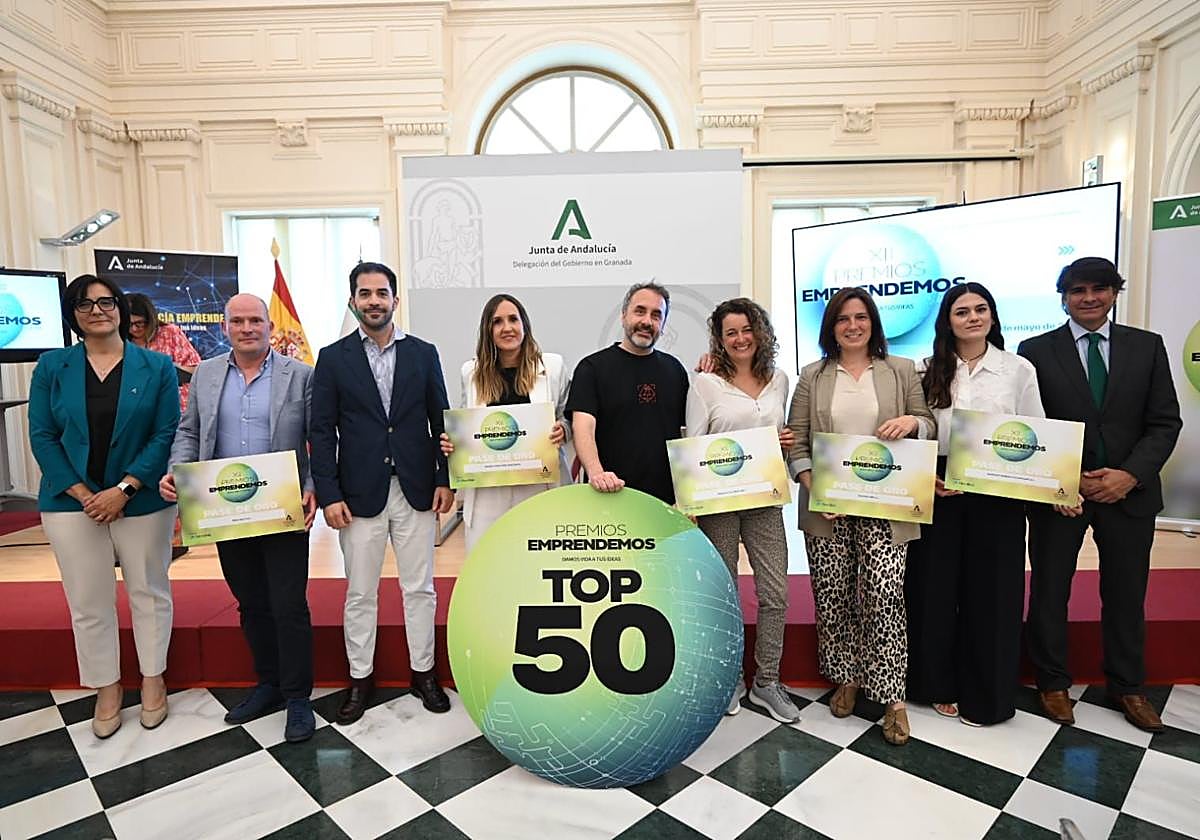 Cinco empresas de Granada, finalistas de los XII 'Premios Emprendemos' de la Junta por su innovación.