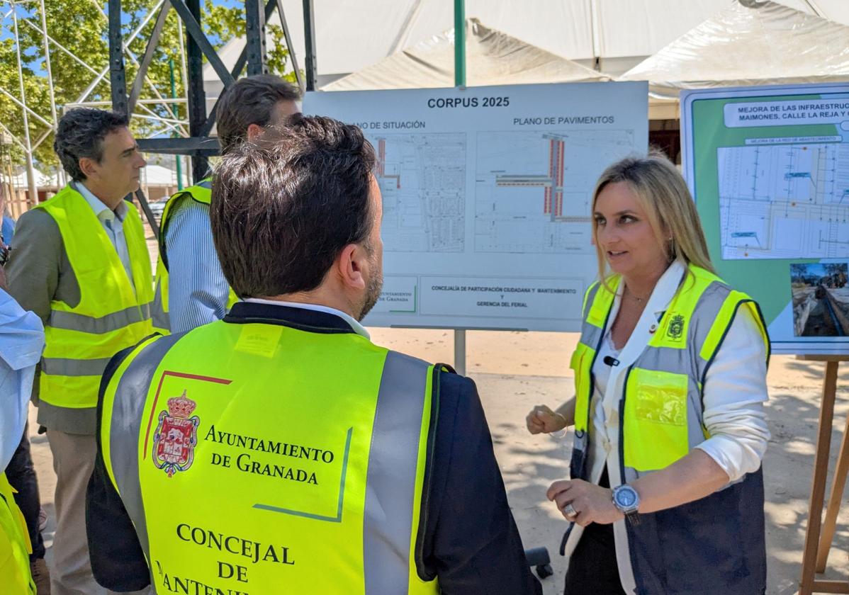 El ferial de almanjáyar cambia albero por pavimento en tres calles | ideal