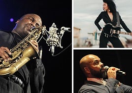 Algunos de los artistas que participan en el Jazz en la Costa.