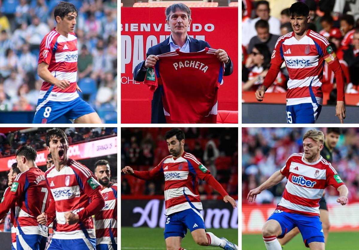 Los cinco futbolistas del granada beneficiados por la llegada de pacheta | ideal