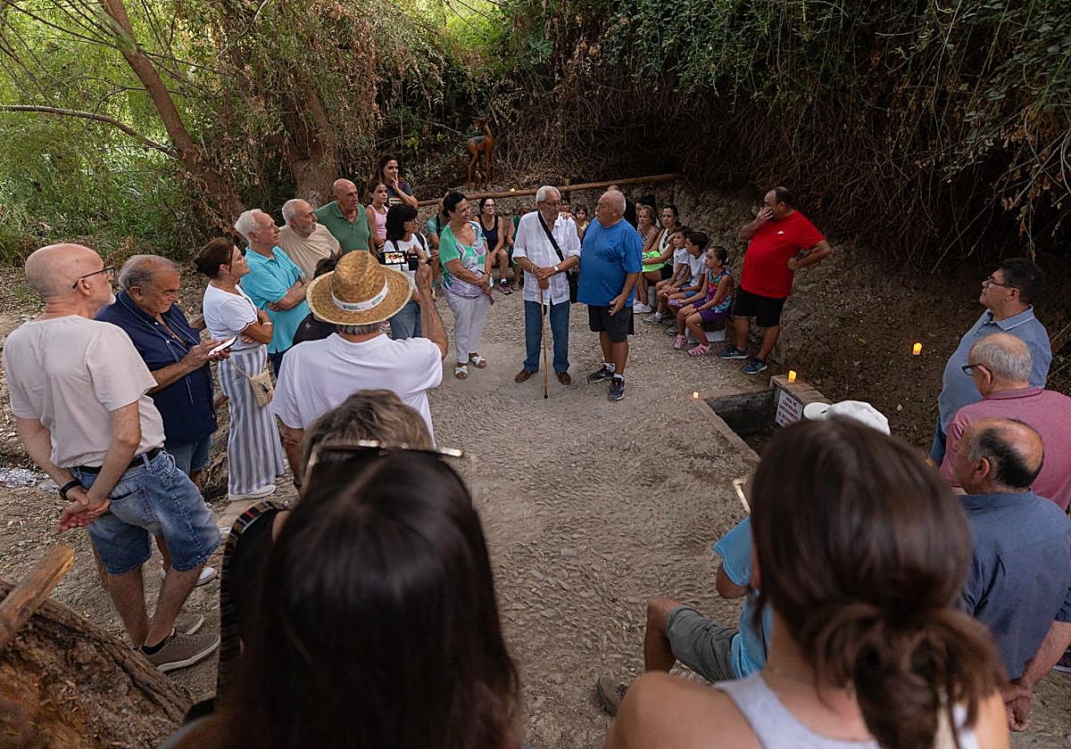 Imagen actual de la Fuente de la Teja