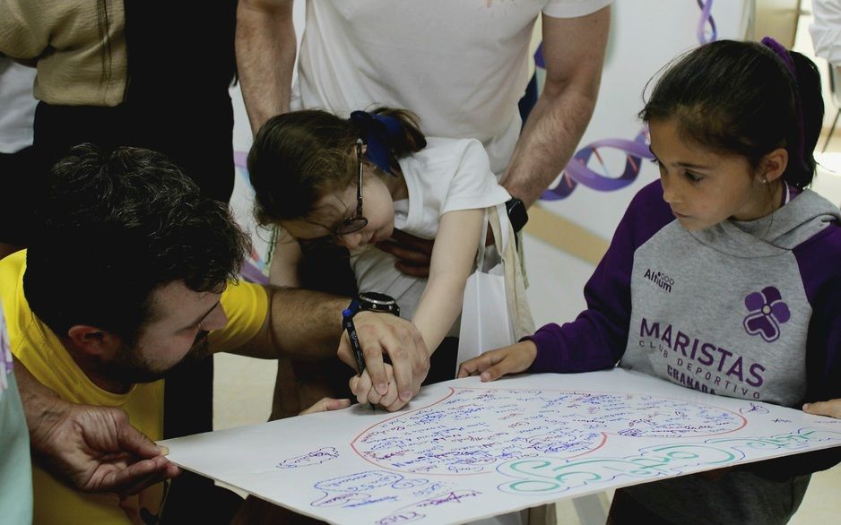 La imágenes de una carrera por &#039;la sonrisa de Elenita&#039;