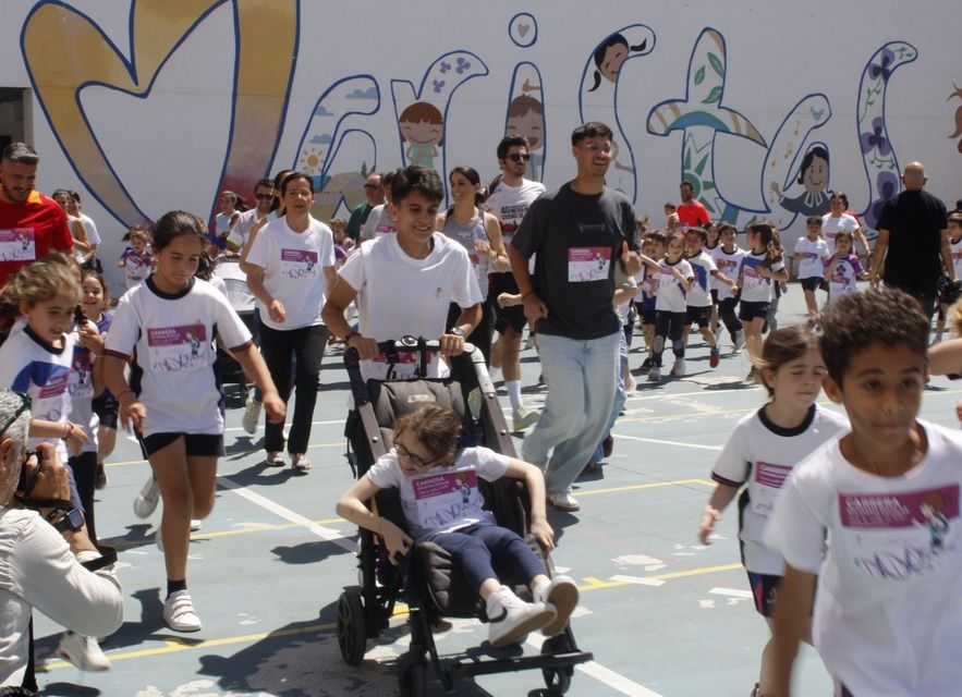 La imágenes de una carrera por &#039;la sonrisa de Elenita&#039;