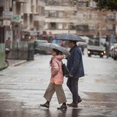 Lluvia en Andalucía.