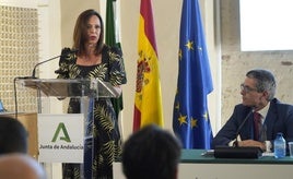 La consejera de Fomento, Articulación del Territorio y Vivienda de la Junta de Andalucía, Rocío Díaz.
