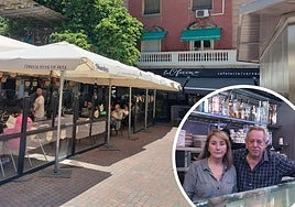 Julio y Dolores, propietarios de La Oficina.