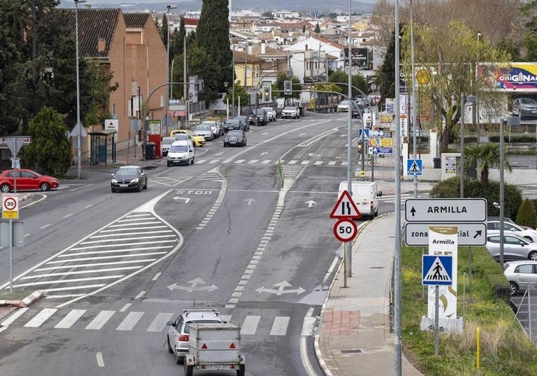 Granada anuncia dos semanas de corte parcial en la avenida Fernando de los Ríos