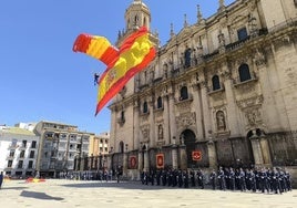 Otro de los actos con motivo del 1.200 aniversario, con un espectáculo aéreo.