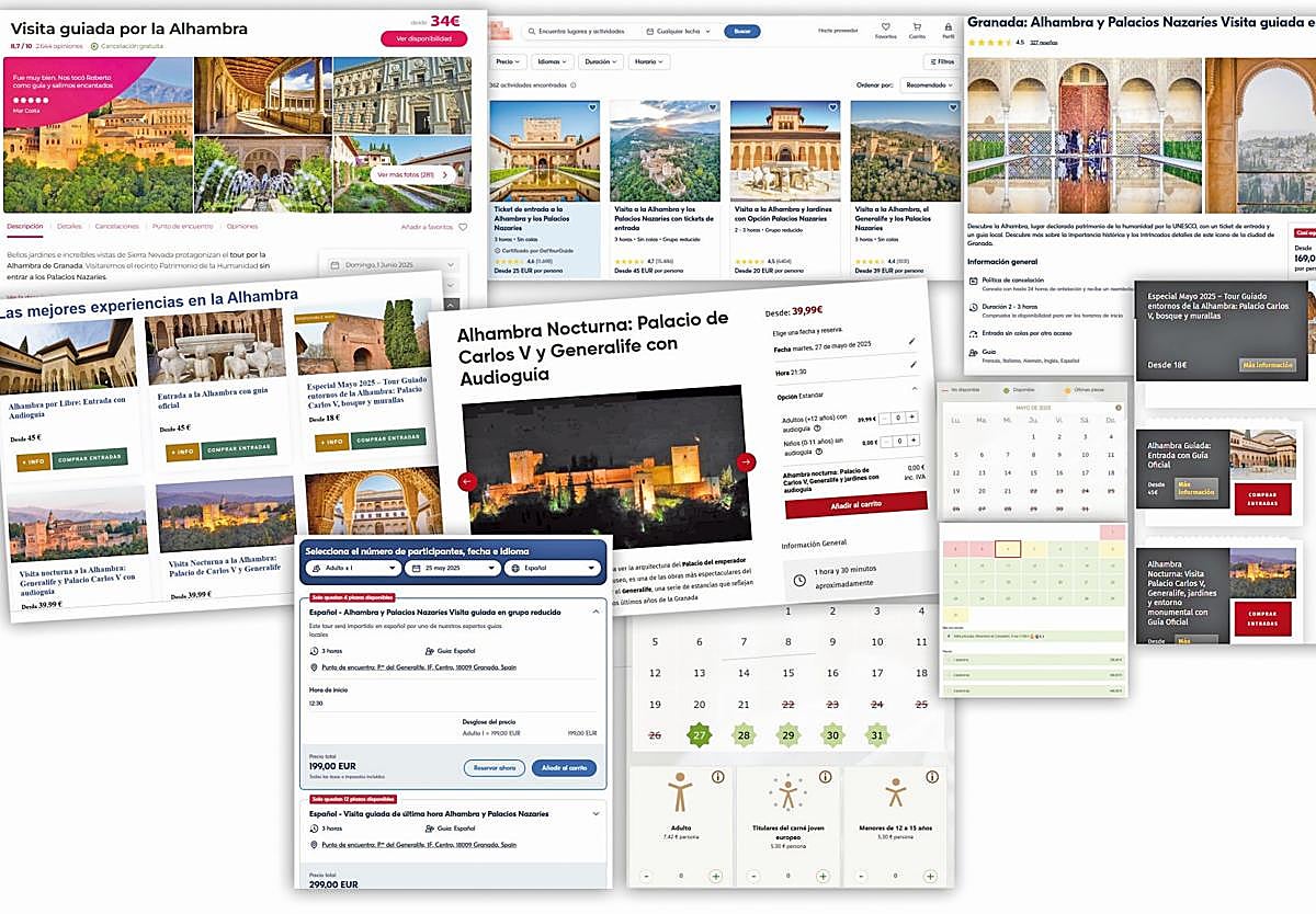 Pueden cobrarte hasta ocho veces más por una entrada a la Alhambra: consulta los precios oficiales