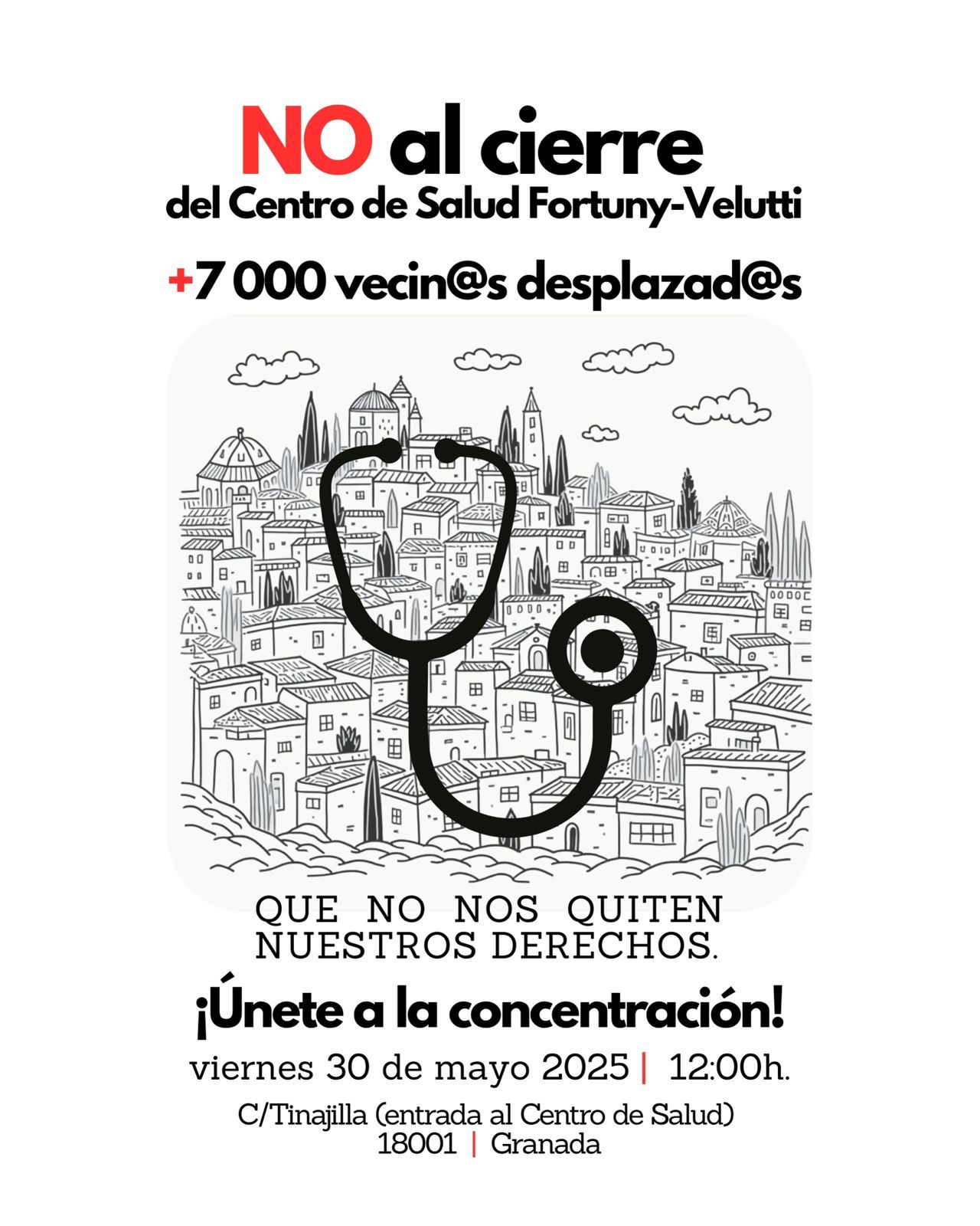 Los vecinos protestarán contra el cierre del centro de salud fortuny velutti este viernes | ideal