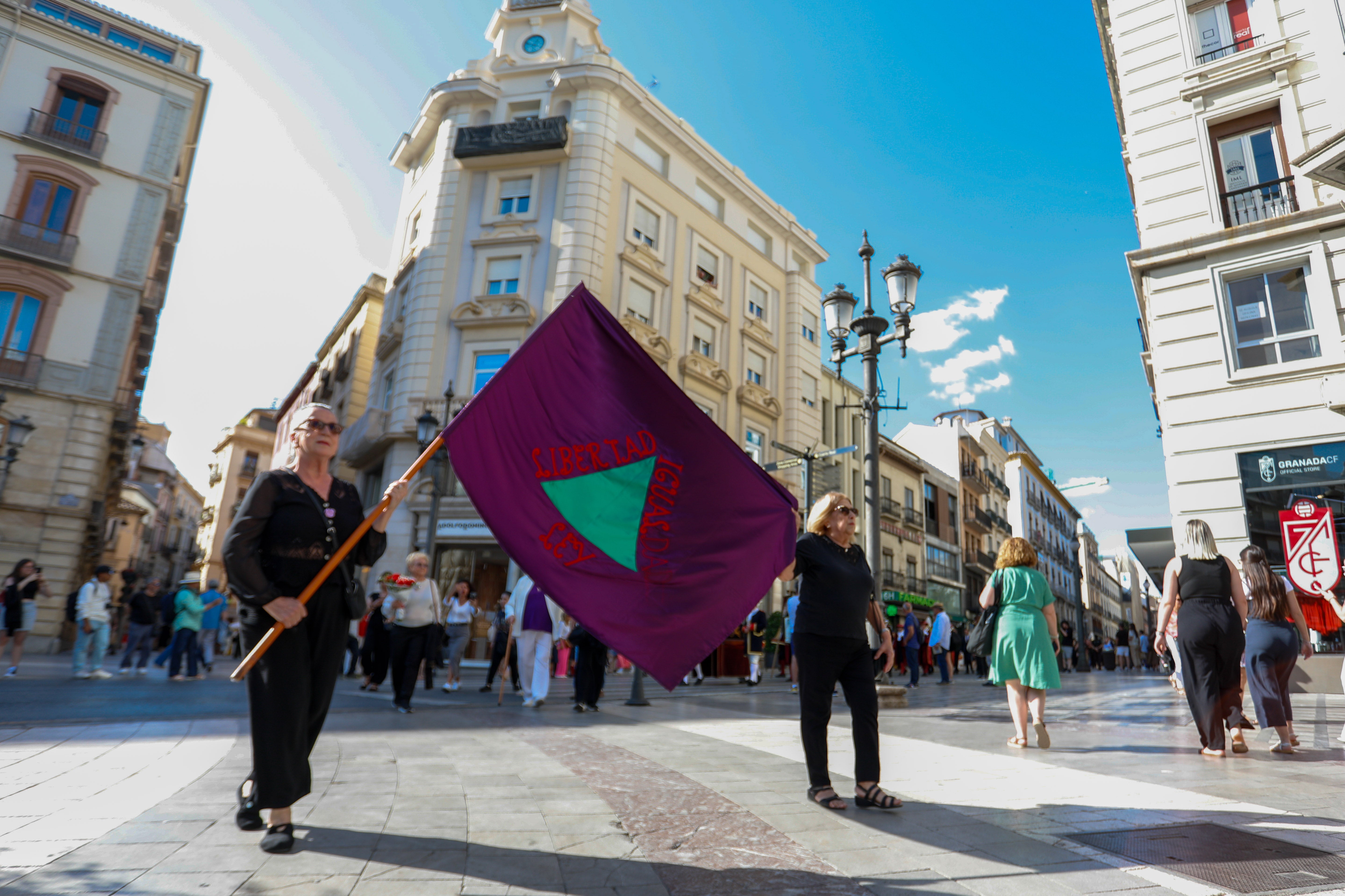 Las imágenes del acto conmemorativo del Día de Mariana Pineda