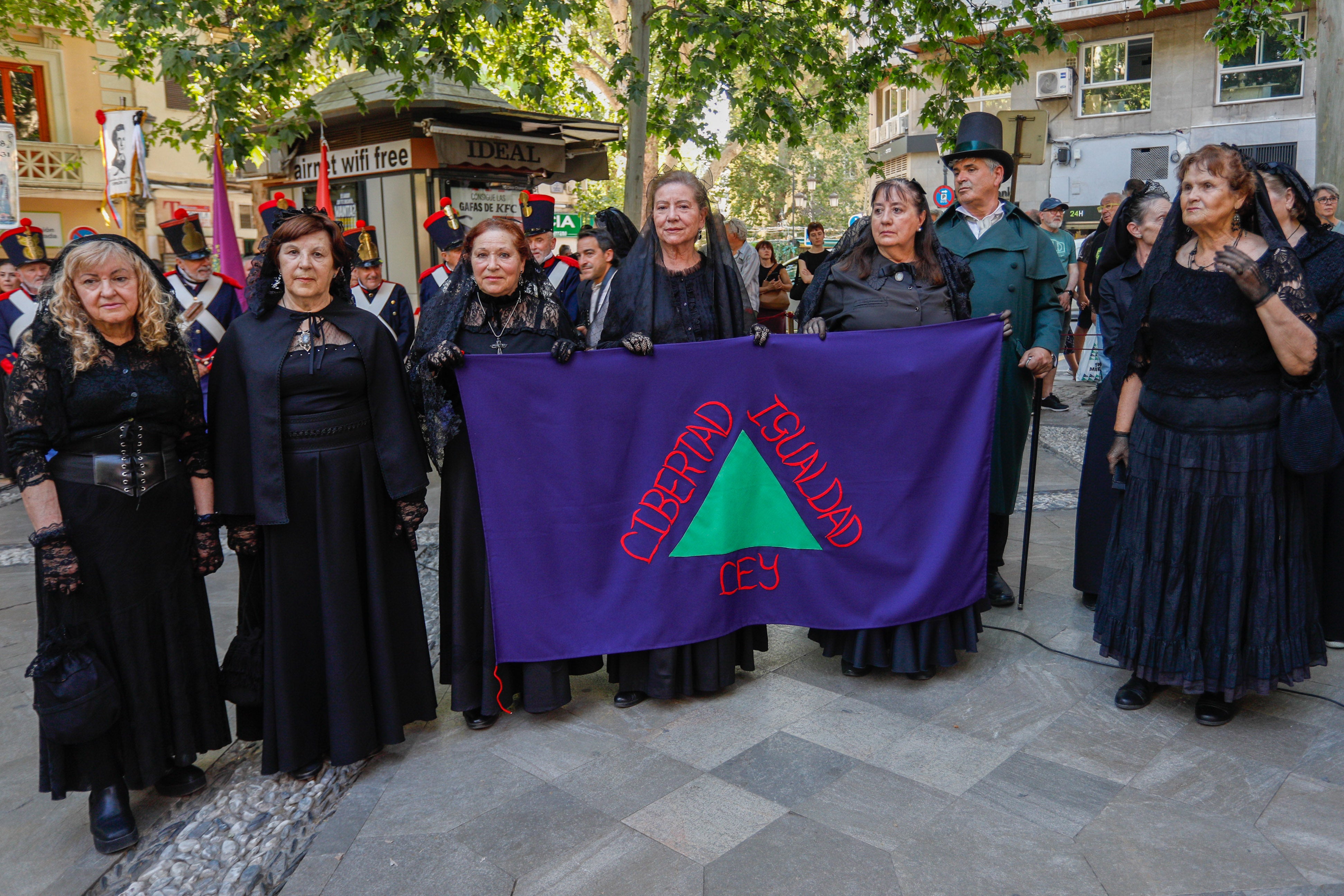 Las imágenes del acto conmemorativo del Día de Mariana Pineda