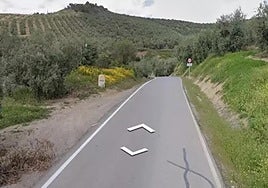 Imagen de la carretera en la que se ha producido el accidente